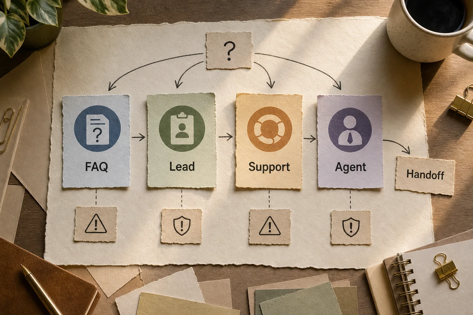 Chatbots for business: rule-based, AI, and hybrid bots across web, messaging, and support
