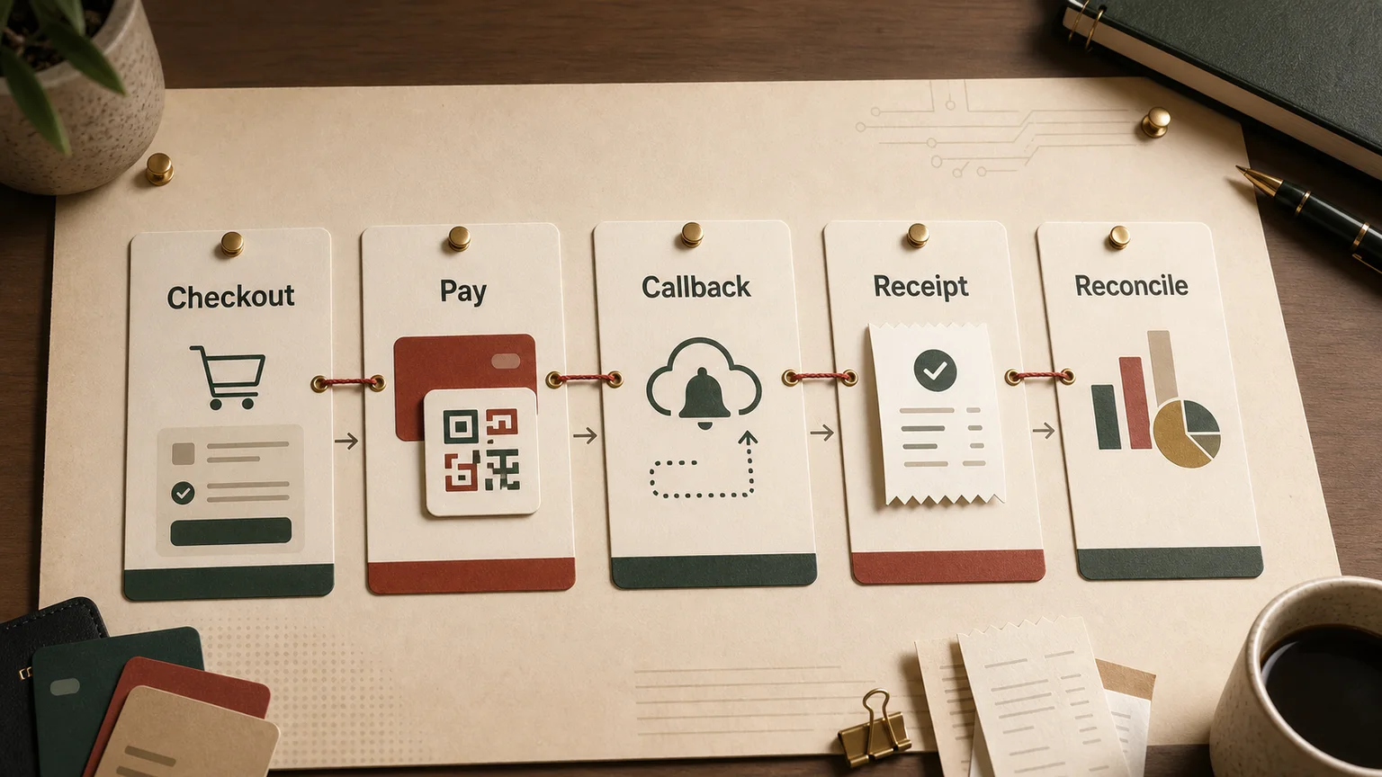 Kaspi Pay checkout on a website with QR payment and fiscal receipt confirmation