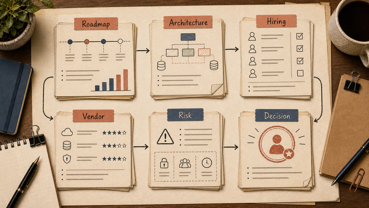 Non-technical founder weighing a full-time CTO against fractional leadership and a founder-led development team